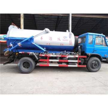 Dongfeng 8 CBM sewage suction tanker truck